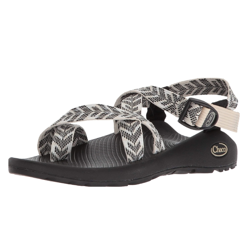 Chaco Black and White Sandals